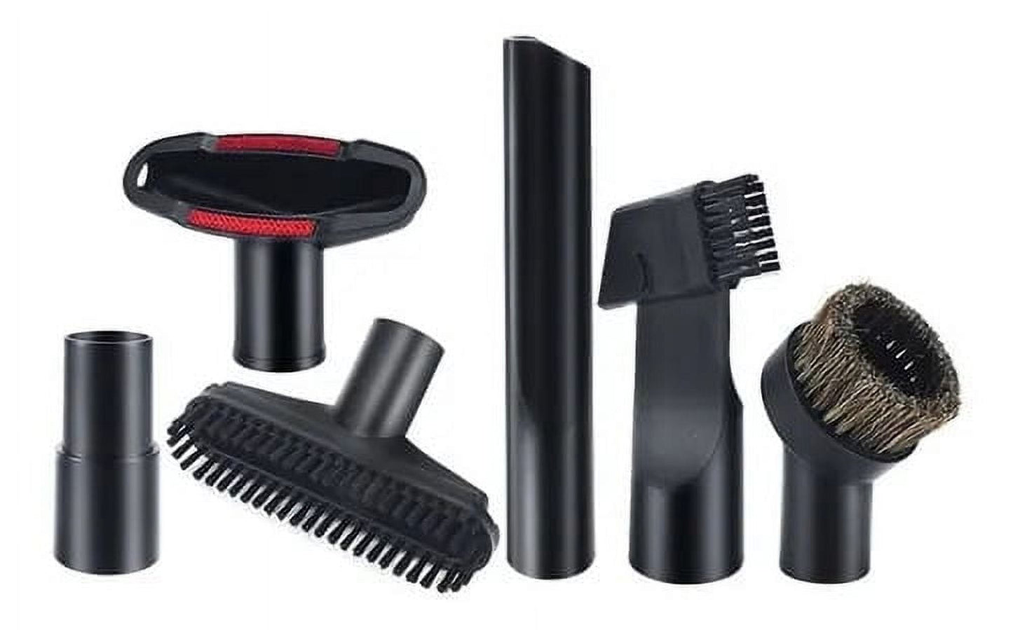 1 1/4 Vacuum Attachments for Shop vac Accessories Household Cleaning Kit with Adapter Fit 1 3/8 Hose,8 Pack Attachments