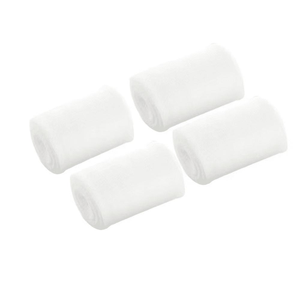 ZOUYUE Rolled Gauze Dressing for Minor Wound Care, Soft Padding and Instant Absorption, 4 Inches by 2.6 Yards, Value Pack 48 ct
