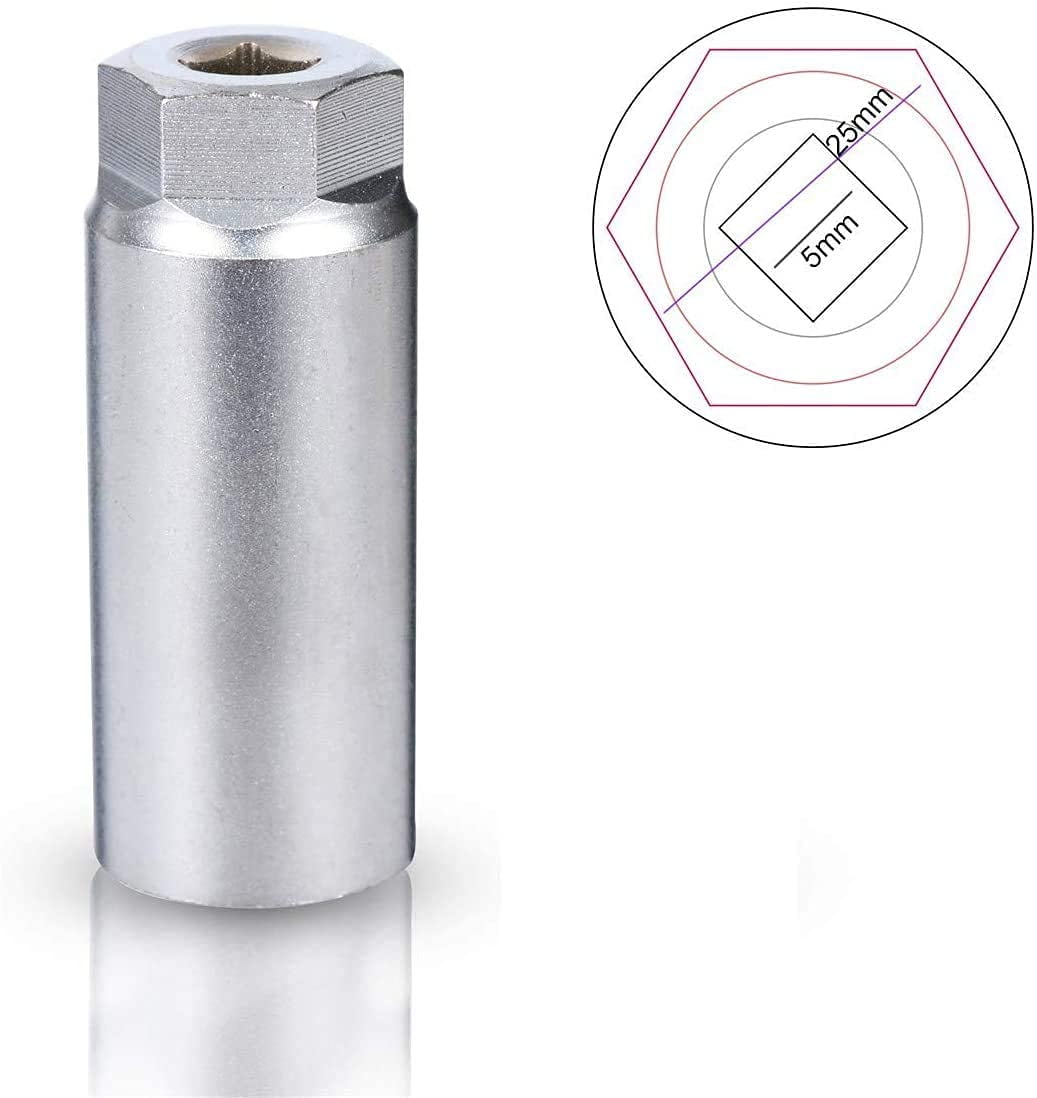 Zouyue, 3.15 inches Chrome Vanadium Finish Drive System Nutsetter Socket Wrench & Set