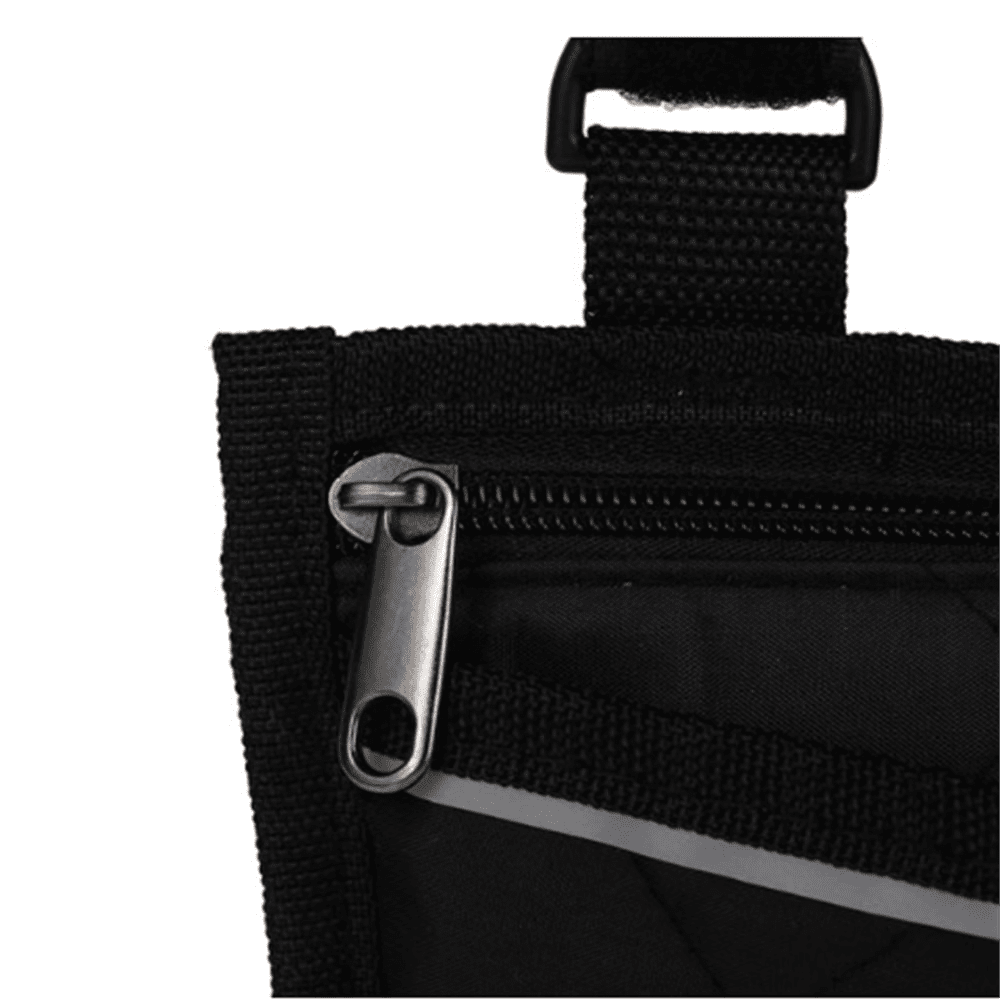 ZOUYUE Wheelchair Side Bag Waterproof Armrest Pouch for Newspaper Magazines Glasses Phones Tablets Portable Wheelchair Bag with Reflective Stripe Fits Walkers Rollators Scooters