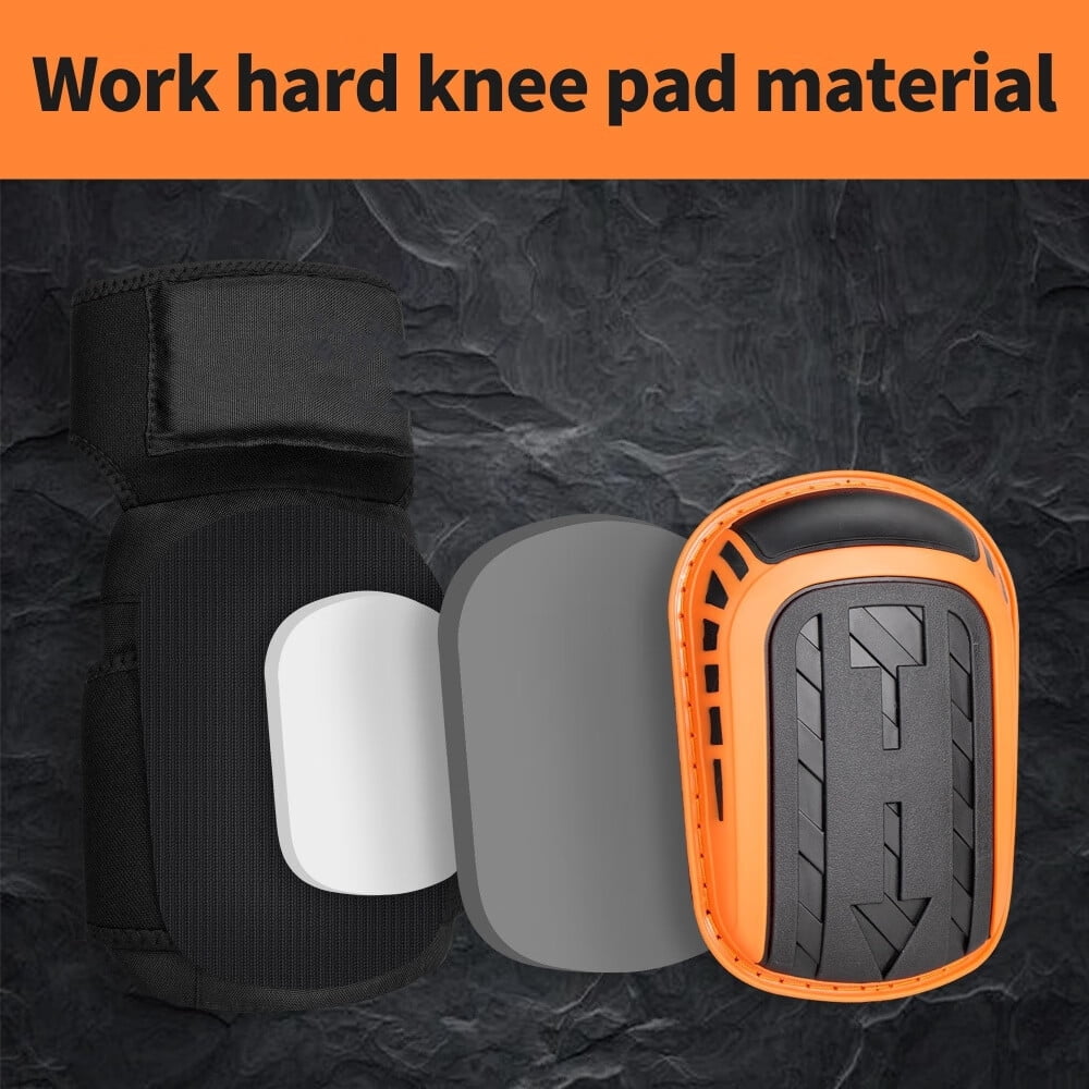 1 Pair Knee Pad Construction Silicone Knee Pads for Work-Heavy Duty Support Kneepads with Anti-Slip Straps for Construction Flooring Gardening Cleaning Tile