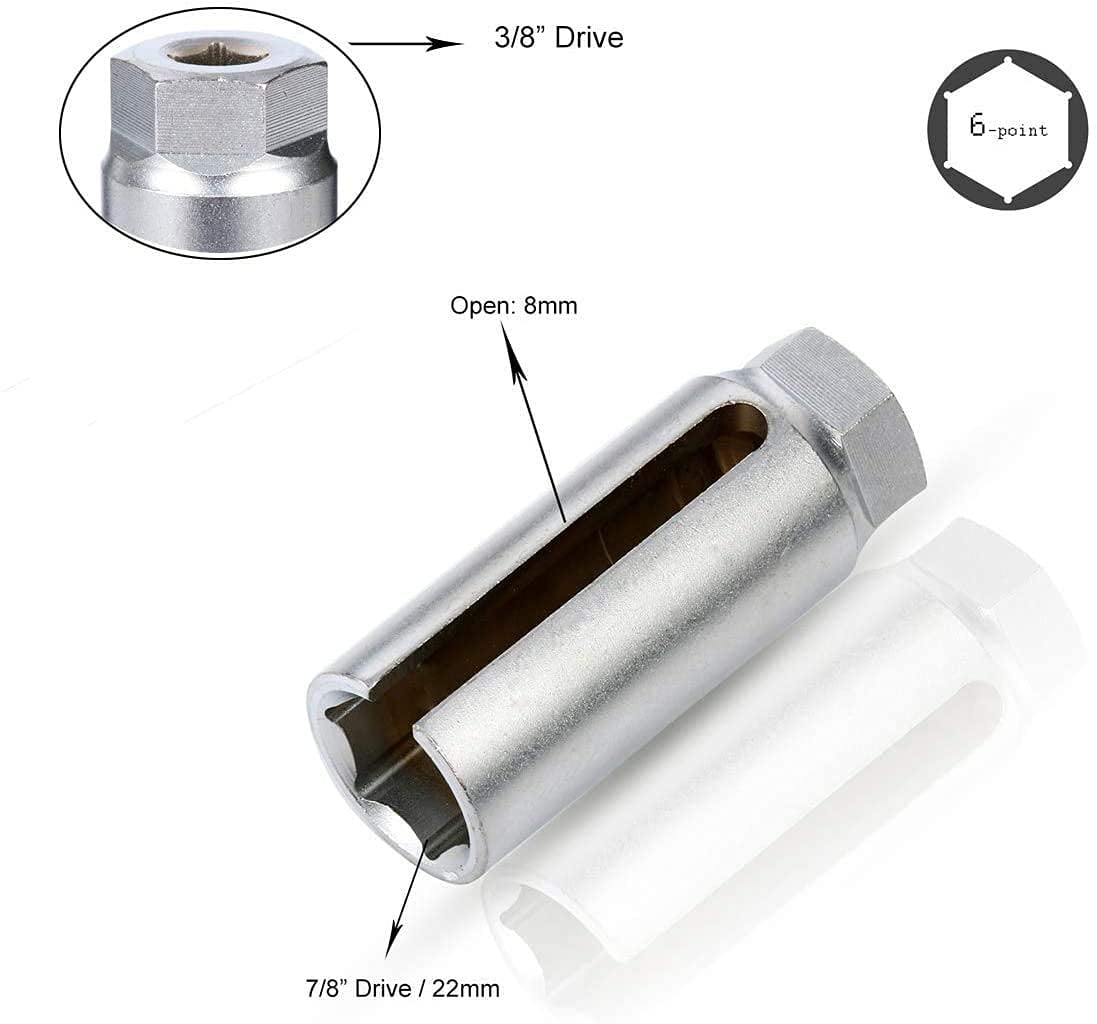 Zouyue, 3.15 inches Chrome Vanadium Finish Drive System Nutsetter Socket Wrench & Set