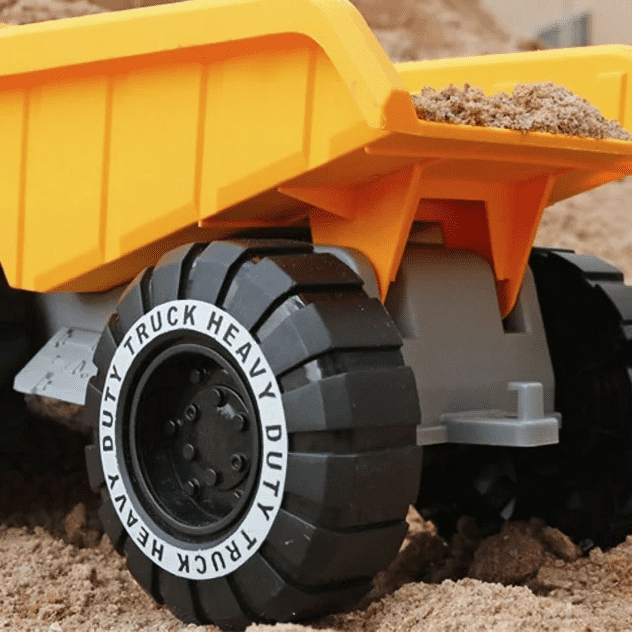 ZOUYUE Toy Dump Truck,Bulldozer, Excavator,Ages 3+, Durable Plastic Construction,Educational Toy For Kid,Toy Figure Construction Vehicles,Small Construction Toys for Birthday Party Favors,Gifts