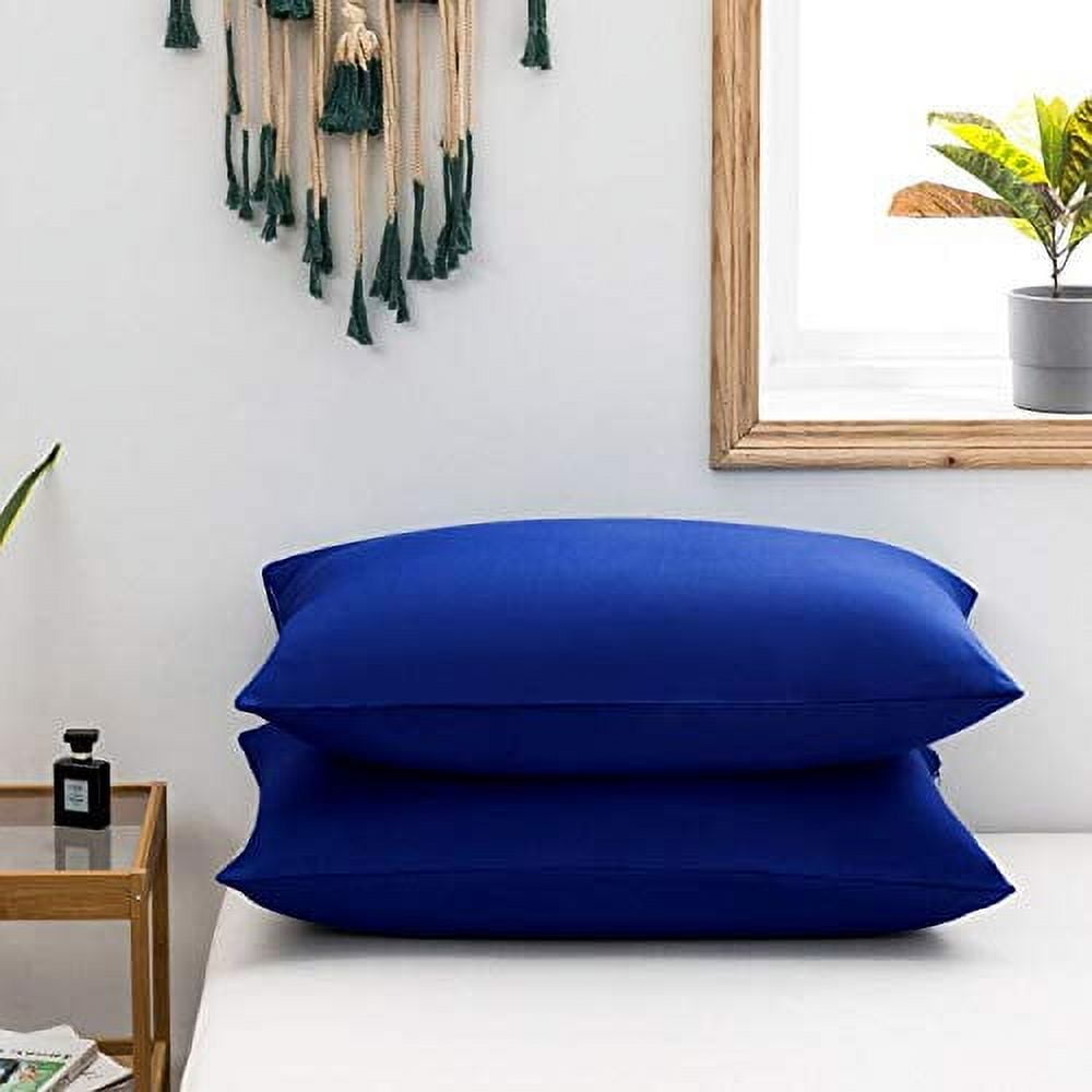 ZOUYUE Pillow Covers - Bed Bug Proof and Waterproof Pillow Protectors - Beautifully Designed Hypoallergenic and Allergy Free Pillowcases ( 2 Pack Standard Size 20 X 26)
