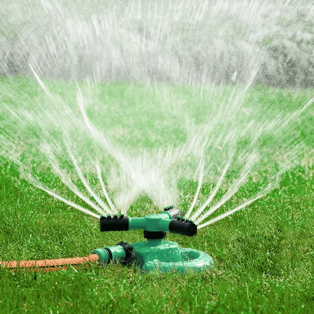 ZOUYUE Rotating Garden Sprinkler for Large Area Coverage, Lawn and Yard Sprinklers