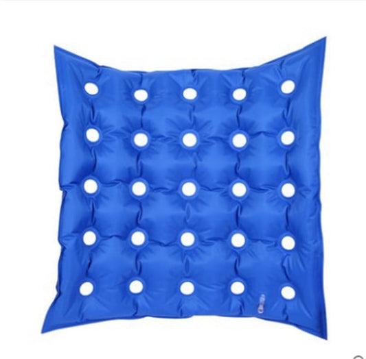 1 Pc Air Inflatable Seat Cushion,Medical Seat Cushion Household Pressure Sore Prevention Anti-Bedsores Inflatable Cushion for Wheelchair Office Blue