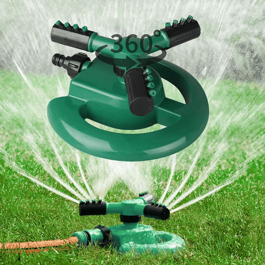ZOUYUE Rotating Garden Sprinkler for Large Area Coverage, Lawn and Yard Sprinklers
